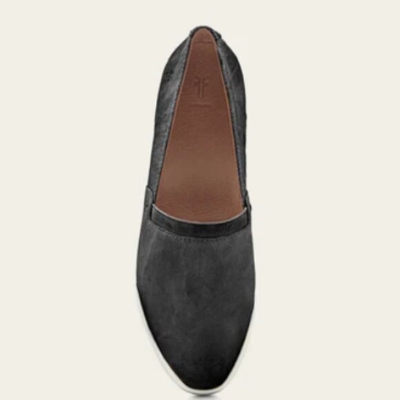 Frye Melanie Slip-On Black Leather Women’s Size 6 - Picture 2 of 11